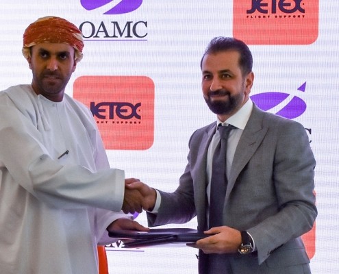 Jetex and OAMC Signing Ceremony Dubai Airshow 2