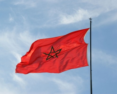 Photo of Moroccan flag