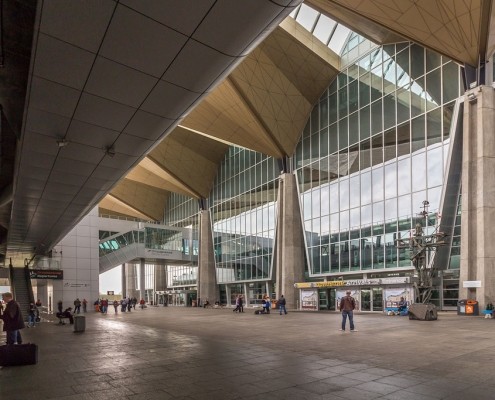 Pulkovo Airport in Saint Petersburg