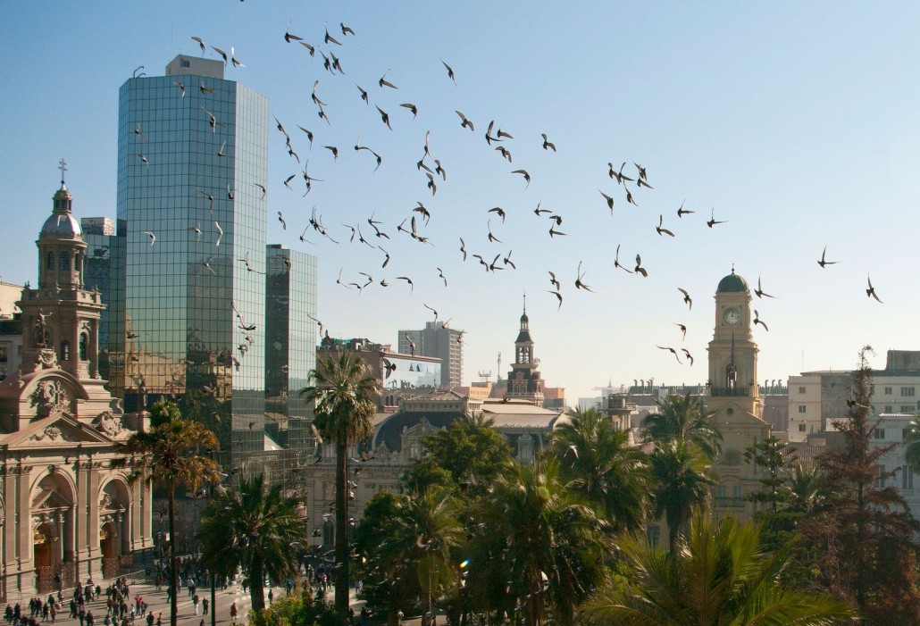 photo of the beautiful city of Santiago Chile