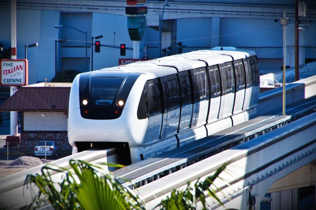 Monorail to Las Vegas Convention Center