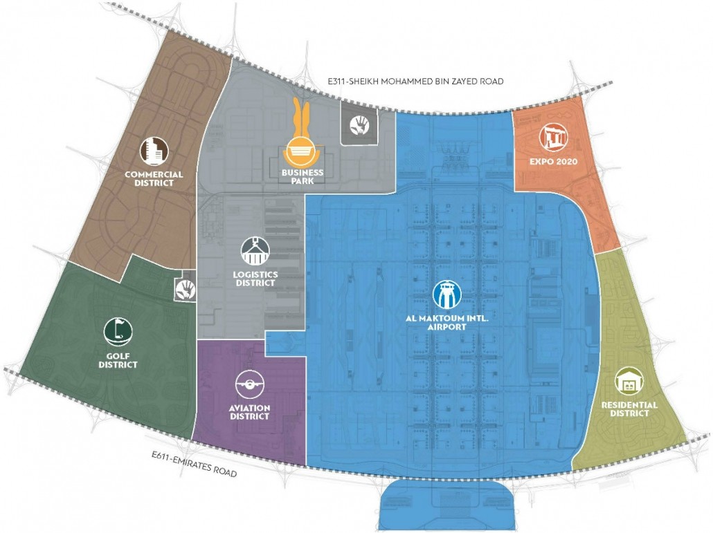 Dubai South Map