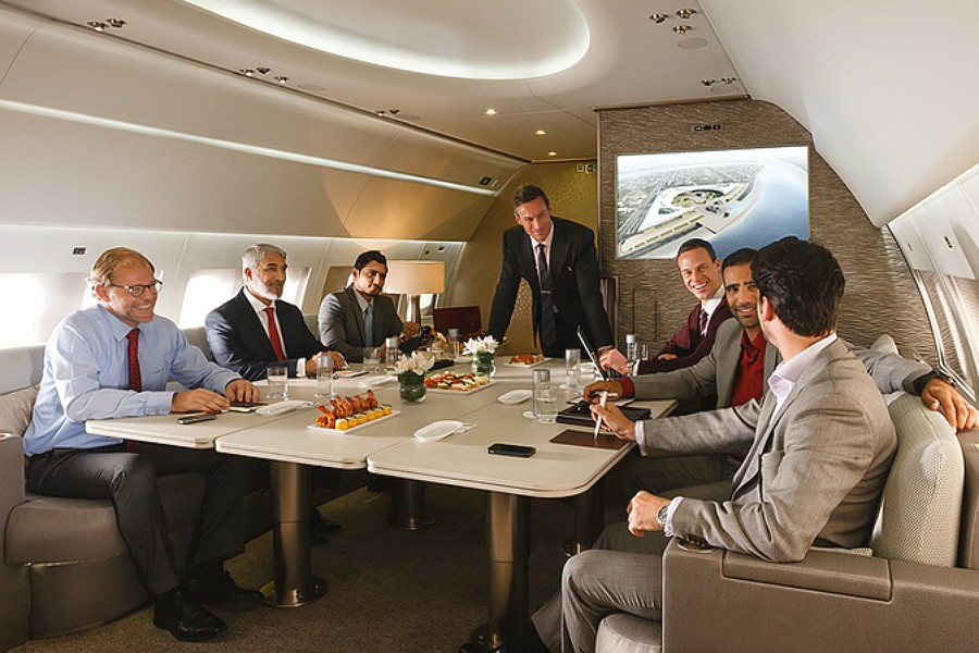 Business Aviation - meeting room in the sky