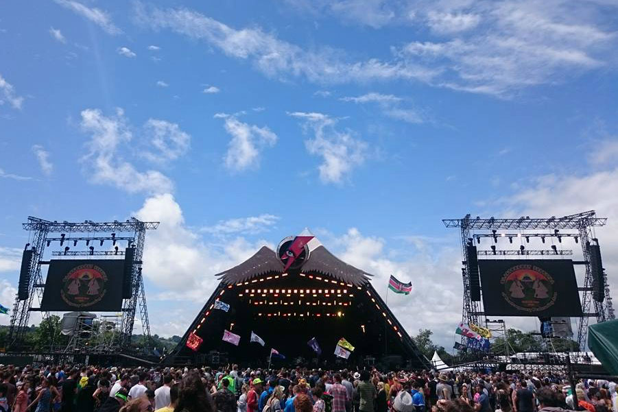 Glastonbury Pyramid Stage