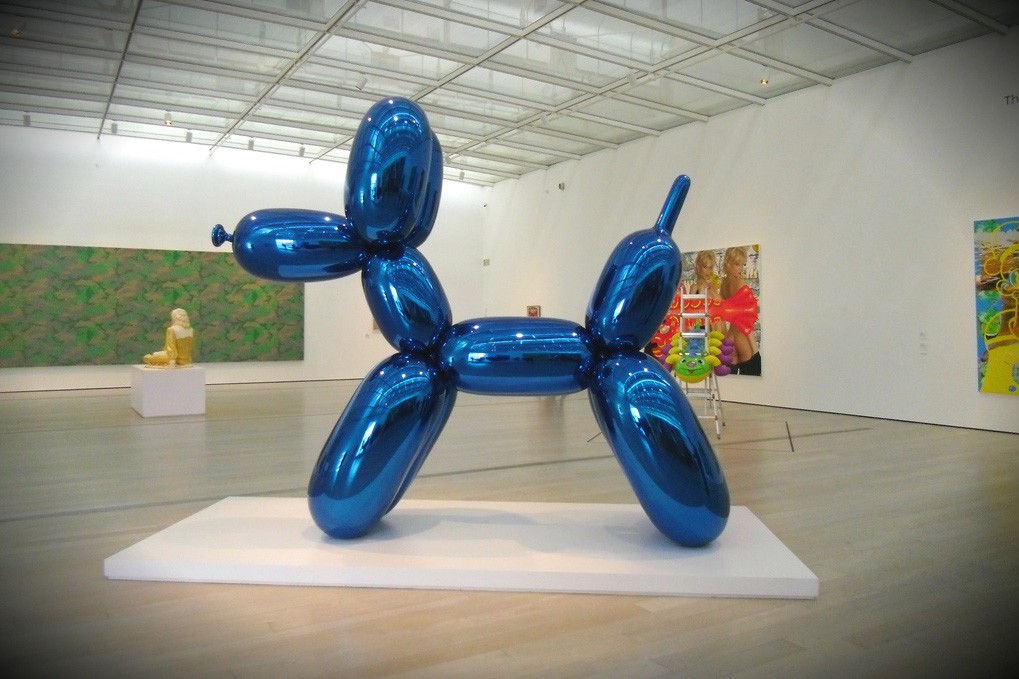 Jeff Koons Exhibit, Gstaad.