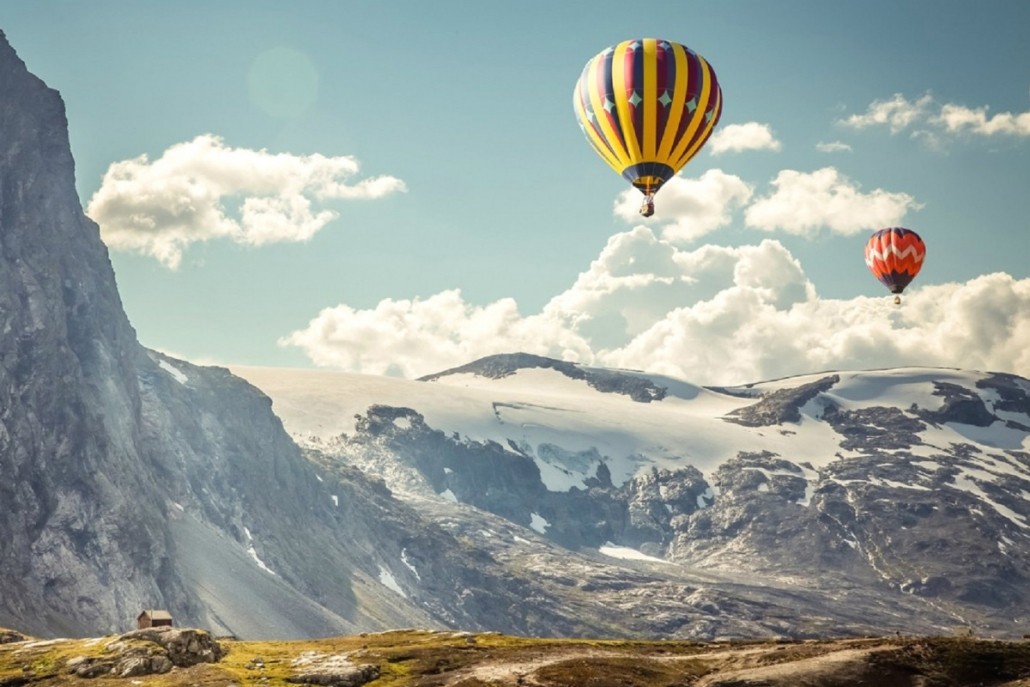 Gstaad, Hot Air Balloons